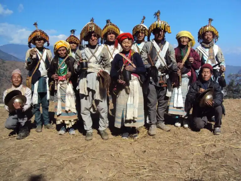 Picture of Bahing sub group of Kirant ethnic community the Traditional Homeland of Bahing are Located In Okhaldhunga and, Solukhambu Some parts of District in Eastern Nepal.